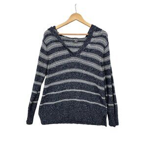 Eddie Bauer Pullover‎ Hoodie Sweater Womens Size L Casual Cozycore Beach
